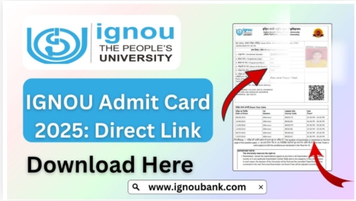 IGNOU TEE 2025 Admit Card