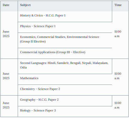 CISCE Board Exam for Class 10 from Feb 17, Class 12 from Feb 12