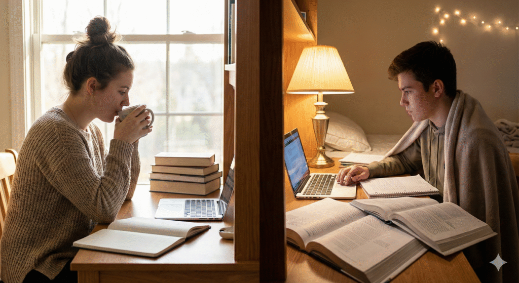 Morning vs Night Study