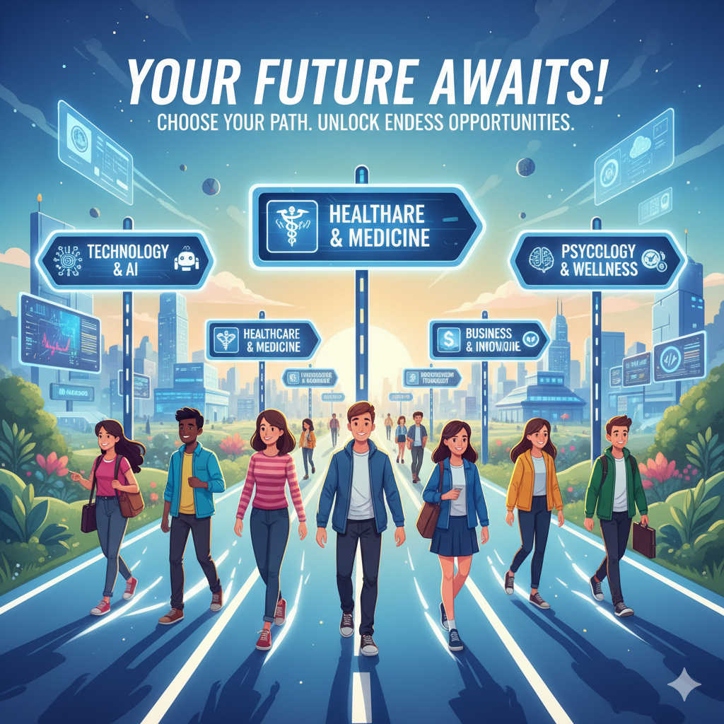 Top 5 Courses After 12th in 2026 – Career Options Explained (A Guide Every Student Needs)